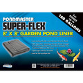 Pondmaster Super-Flex 8.3'x8' Pond Liner. Safe for Fish and Plants 02114